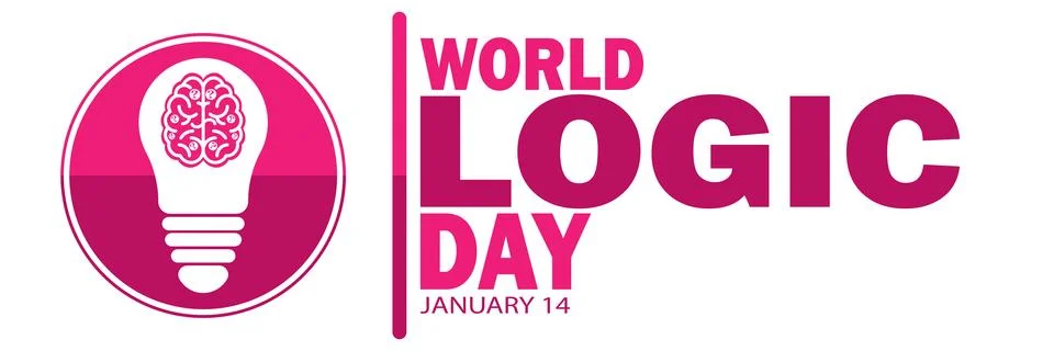 World Logic Day Stock Illustration