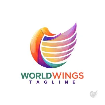 World logo Stock Illustration