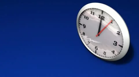 World main cities time, interactive. Video stock 11354373