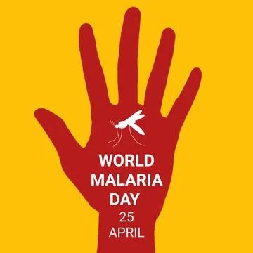 World Malaria Day Stock-Illustration