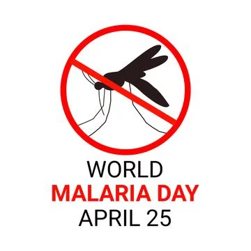 World Malaria Day Stock Illustration