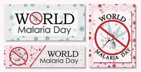 World Malaria Day vector illustration. Suitable for greeting card, poster and 스톡 일러스트