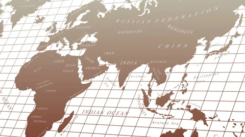 World Map 1 Видео 332456097