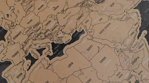 The World Map 23 Stock Footage 48487477