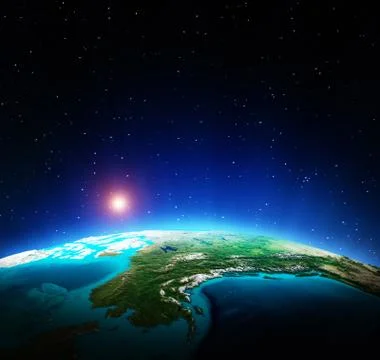 World map 3d rendering イラスト素材