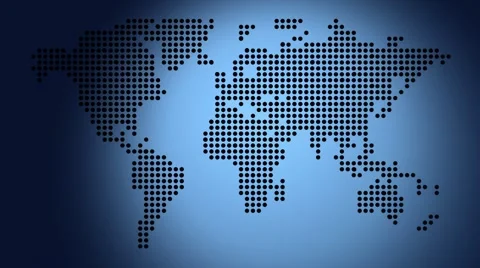  World Map Animation Video stock 911280