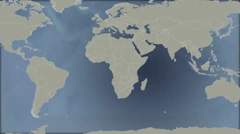 World Map Asia Stockbeeldmateriaal 22637749