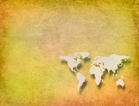 World map background Stock Illustration
