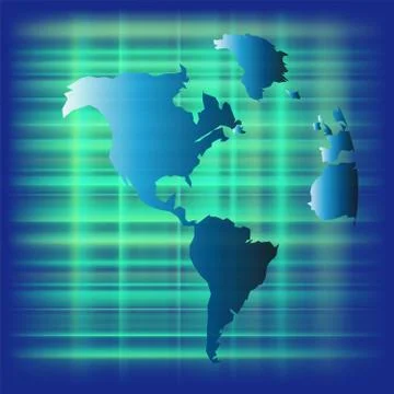 World map Background Illustrazione stock