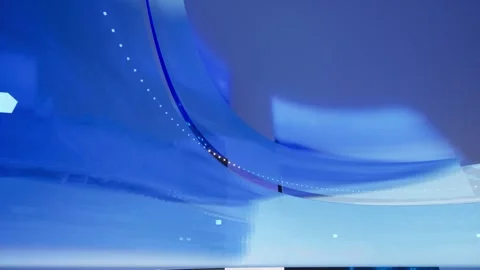 World Map background. news Studio Background 스톡 동영상 252633369