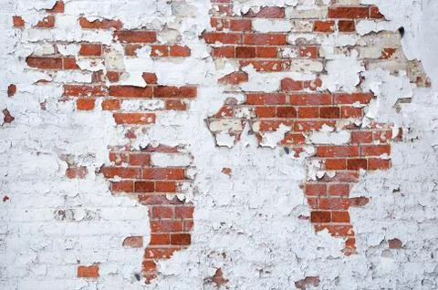 World Map On Brick Wall Stock Photos