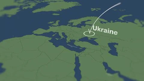 World map connection network 3d animation. A worldwide network expanding over 스톡 일러스트