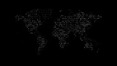World map digital technology concept. HU... | Stock Video | Pond5