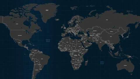 World map of disease statistics on COVID-19. Animation of Coronavirus spreading Stock Footage 137758181