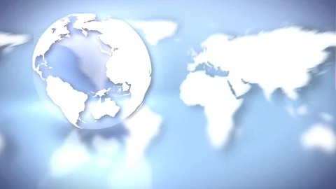 World map earth globe background Stock Footage 91118589