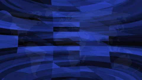 World map features a blue geometric overlay. This world map represents glob.. Stock Footage 337620537