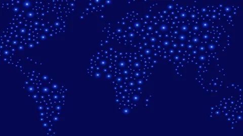 World map 스톡 동영상 166363612