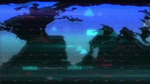 World map Stock-Footage 170706358