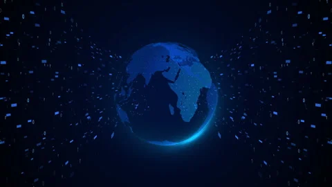 World map global network analysis information concept Stock Footage 339648236