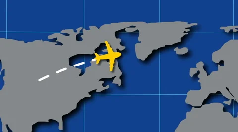 World map with global technology or social connection network with nodes and Stock Footage 66429806