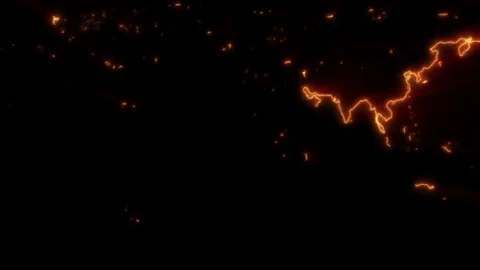 World Map Global Warming Stock Footage 70726341