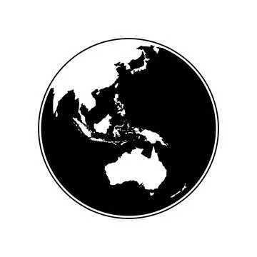 World Map Globe Stock Illustration