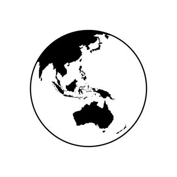 World Map Globe Stock Illustration