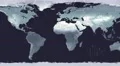 World map high tech digital satellite data view war room 4K 4k or 4k+ Resolution