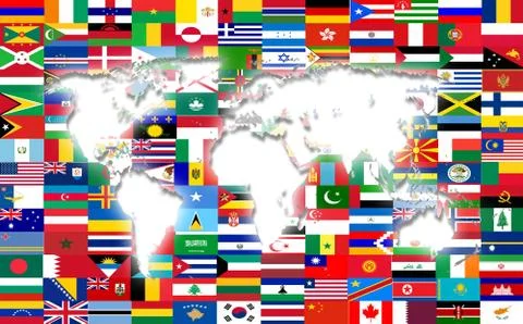 World map Stock Illustration