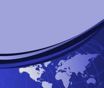 World Map Stock Illustration