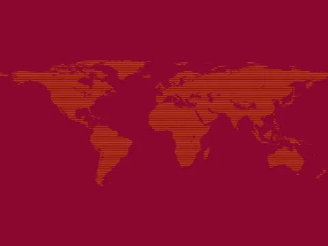 World map Stock Illustration