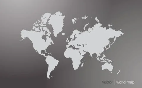World map Stock Illustration