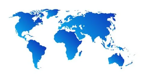 World map Stock Illustration