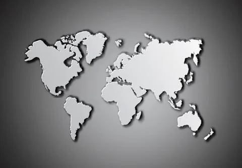World map Stock Illustration