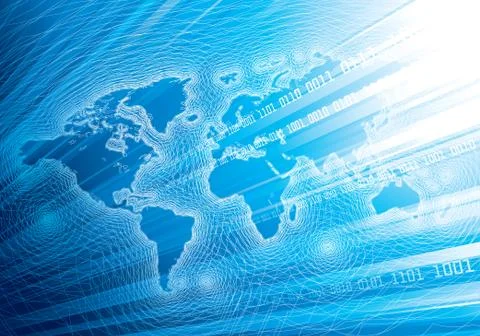 World map Stock Illustration