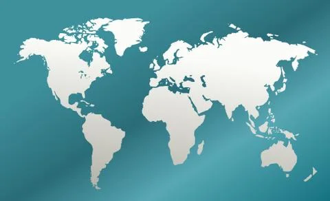 World map Stock Illustration