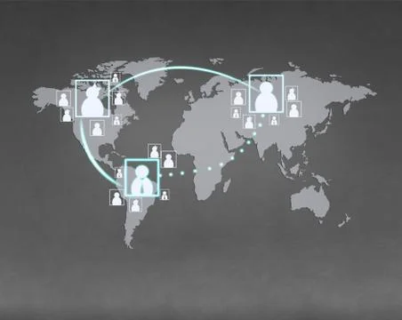 World map Stock Illustration