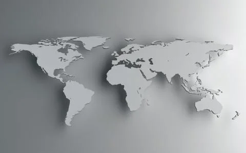 World map 스톡 일러스트