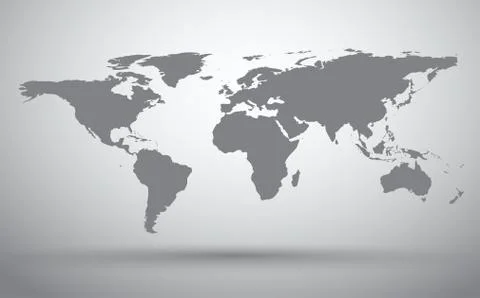 World map Stock Illustration