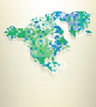 World map Stock Illustration