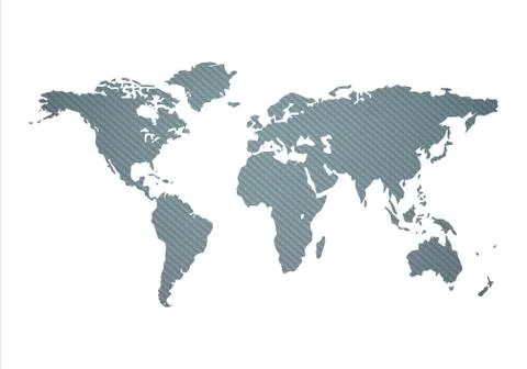 World Map Stock Illustration