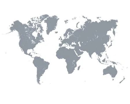 World map Stock Illustration