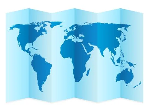 World map Stock Illustration