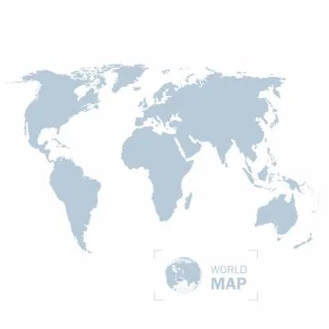 World map Stock Illustration