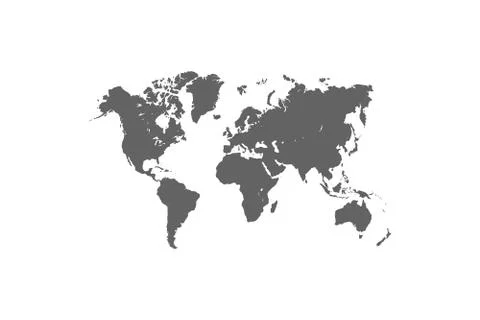 World map Stock Illustration