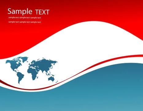 World map Stock Illustration