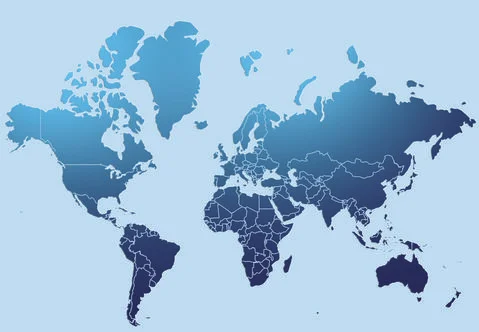World map Stock Illustration