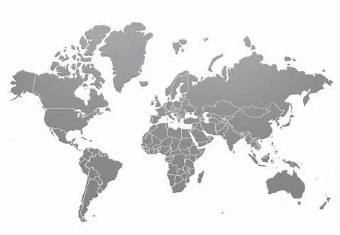 World map Stock Illustration