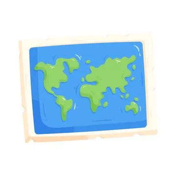 World map イラスト素材