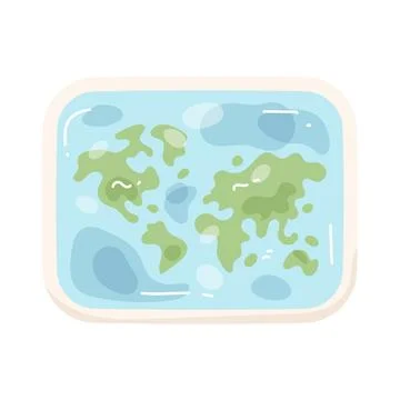World map イラスト素材